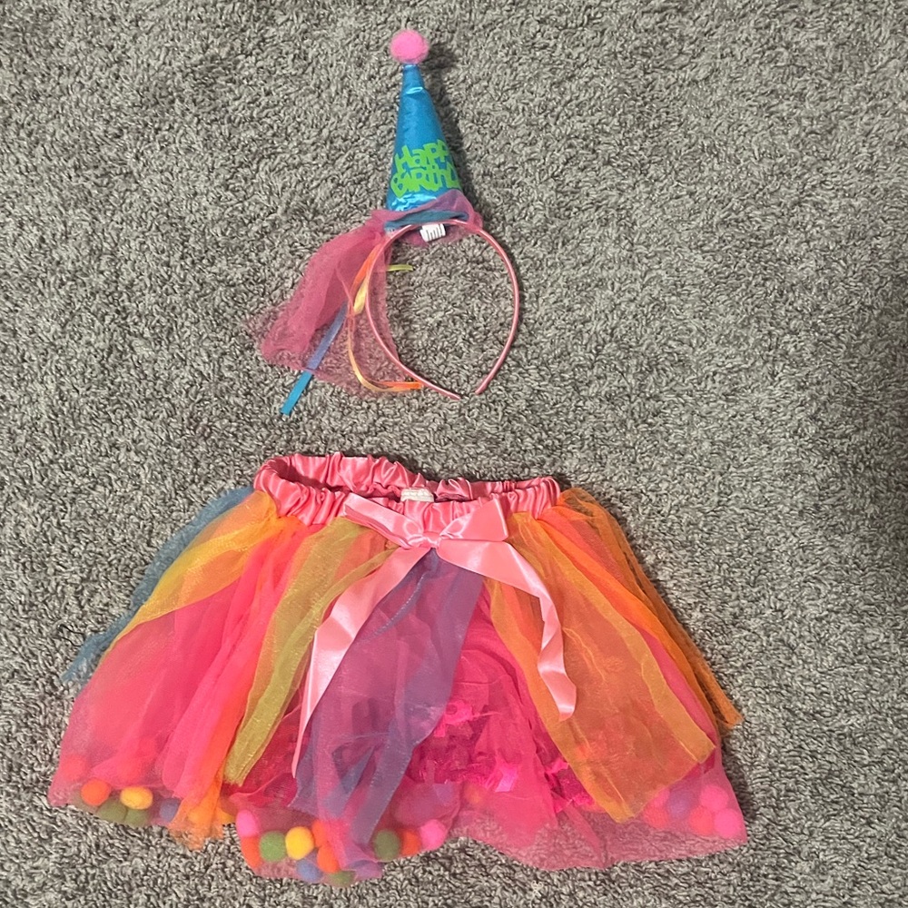 Colorful Kids Happy Birthday Set